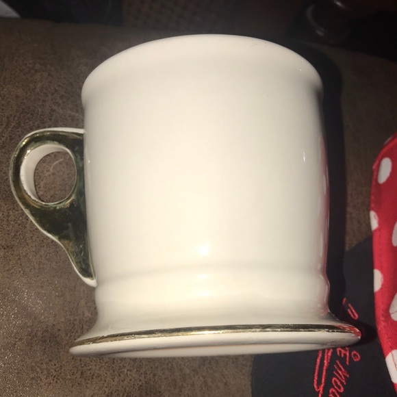 Anthropologie monogrammed K gold trim mug - Picture 6 of 6
